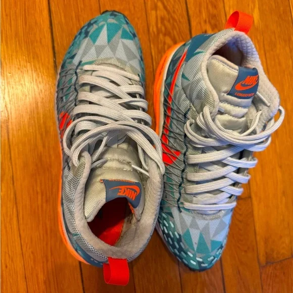 Nike Lunarfresh Sneakerboot Antarctica Hyper Crimson Silver Wing - Picture 2 of 5